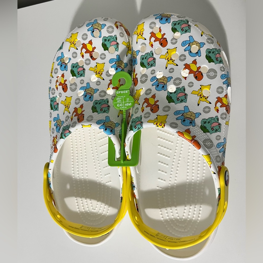Unisex Clogs Crocs Classic Pokemon 2 Clog NWT - Size M9/W11